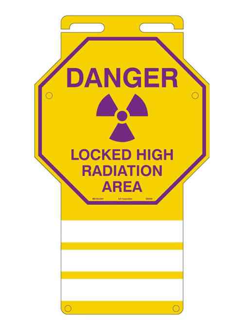 Danger High Radiation Area Standard Industry Sign GO Corp